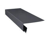 Околооконная планка для Фасадных Панелей Графит Околооконная планка для Фасадных Панелей Графит