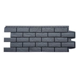 Фасадные панели Премиум состаренный кирпич Графит (шов RAL 9005) от производителя Grand Line по цене 615 р Фасадные панели Премиум состаренный кирпич Графит (шов RAL 9005) от производителя Grand Line по цене 615 р