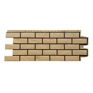 Фасадные панели Премиум состаренный кирпич Песочный (шов RAL 9005) от производителя Grand Line по цене 663 р Фасадные панели Премиум состаренный кирпич Песочный (шов RAL 9005) от производителя Grand Line по цене 663 р