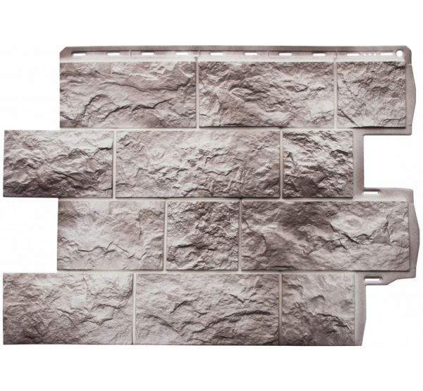 Фасадные панели (цокольный сайдинг)  Туф Исландский от производителя  Альта-профиль по цене 539 р
