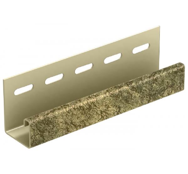 J-планка Стоун Хаус S-Lock Таганай Вулканический от производителя  Ю-Пласт по цене 350 р