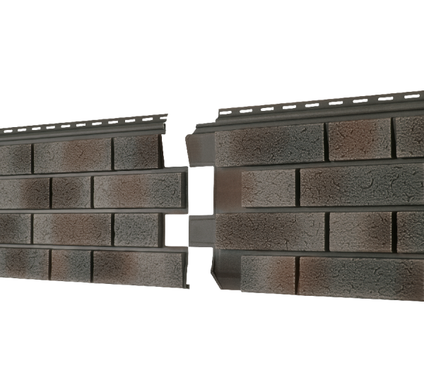 Фасадная панель Стоун Хаус S-Lock Клинкер Нордик Пепел от производителя  Ю-Пласт по цене 498 р
