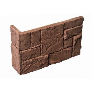 Угловой  элемент «Каменная мозайка» от производителя  «Кирисс Фасад» по цене 336 р