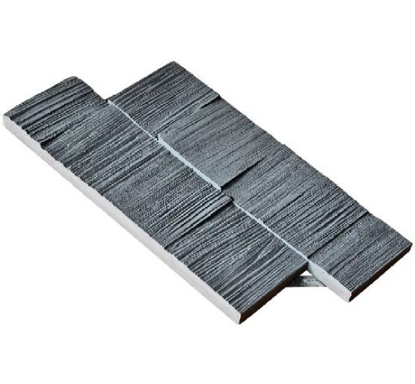 Фасадная плитка «Дранка (гонт)» от производителя  «Кирисс Фасад» по цене 2 040 р