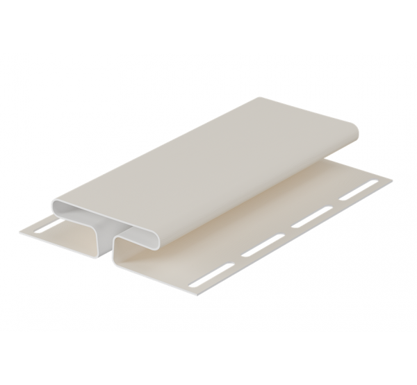 H-профиль для сайдинга Элит ,белый от производителя по цене 770 р H-профиль для сайдинга Элит ,белый от производителя по цене 770 р