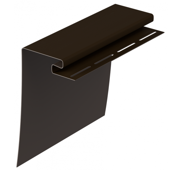 Околооконная планка Элит широкая, коричневая от производителя   по цене 1 020 р