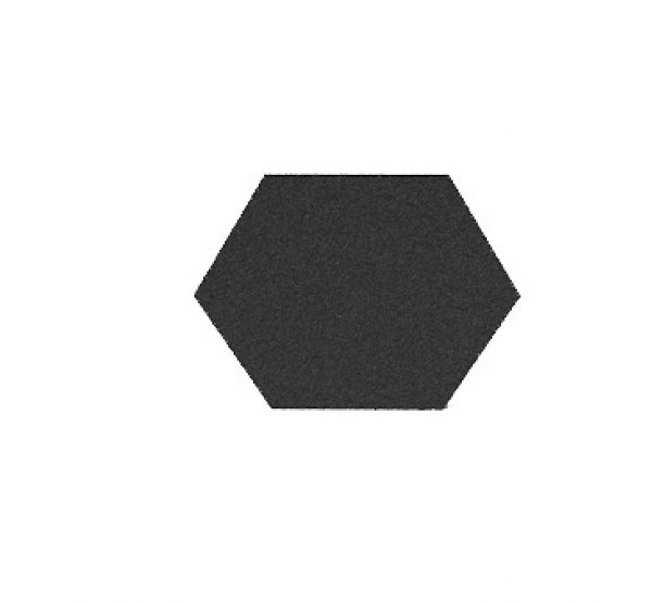 Заглушка для V-образного конька Stratos Антрацит (черный) от производителя  Decra по цене 884 р