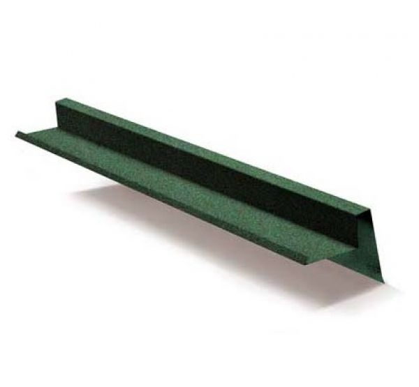 Планка для оформления фронтонов Romana левая Зеленый от производителя  Metrotile по цене 1 415 р