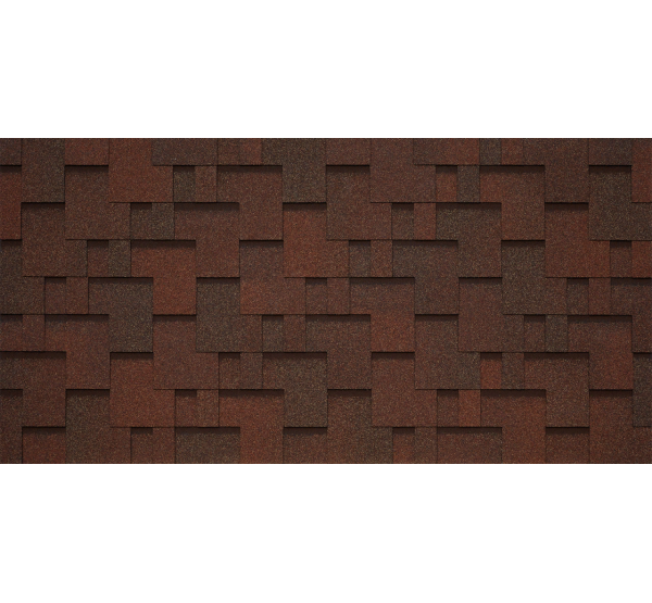 Гибкая черепица UNICA LAZIO NOCCIOLA 418 от производителя  Tegola по цене 1 262 р