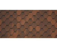 Гибкая черепица UNICA VENETO MARRONE 423 Гибкая черепица UNICA VENETO MARRONE 423
