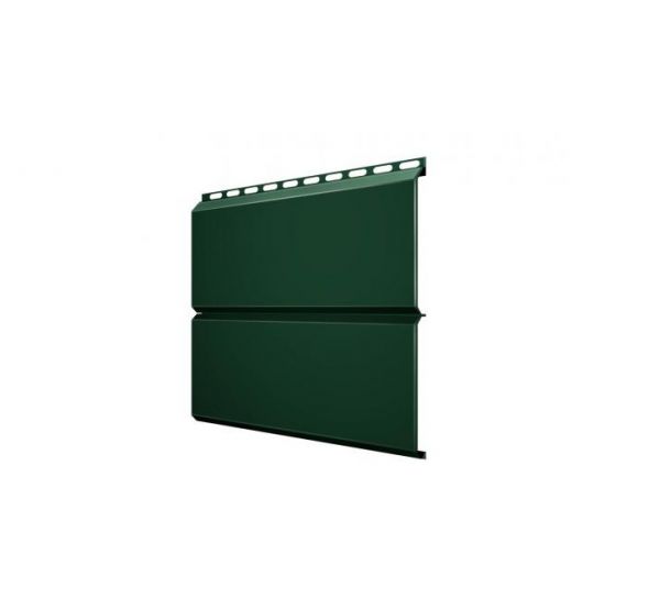 Металлический сайдинг ЭкоБрус 0,5 GreenCoat Pural Matt RR 11 темно-зеленый (RAL 6020 хромовая зелень) от производителя  Grand Line по цене 1 442 р