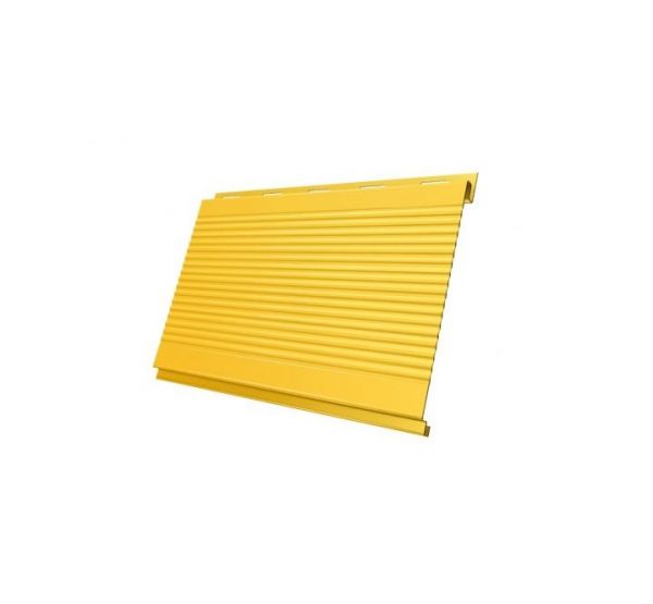 Металлический сайдинг Вертикаль (gofr) 0,5 Satin RAL 1018 Цинково-желтый от производителя  Grand Line по цене 1 036 р