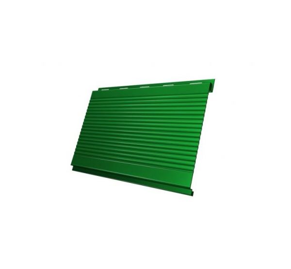 Металлический сайдинг Вертикаль (gofr) 0,45 PE RAL 6029 Мятно-зеленый от производителя  Grand Line по цене 921 р