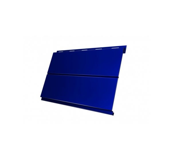 Металлический сайдинг Вертикаль (line) 0,45 PE RAL 5002 Ультрамариново-синий от производителя  Grand Line по цене 921 р