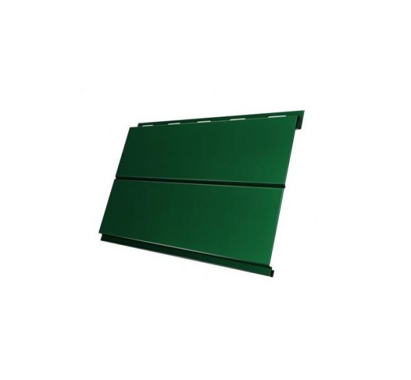 Металлический сайдинг Вертикаль (line) 0,45 PE RAL 6005 Зеленый мох от производителя  Grand Line по цене 921 р