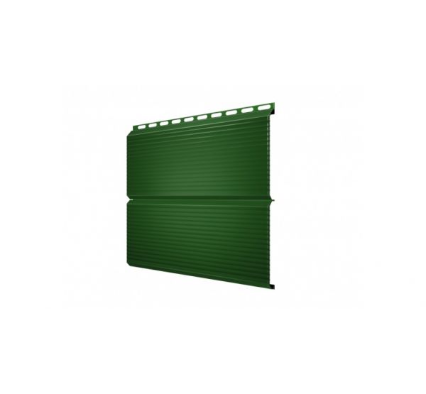 Металлический сайдинг ЭкоБрус Gofr 0,45 PE RAL 6002 Лиственно-зеленый от производителя  Grand Line по цене 524 р