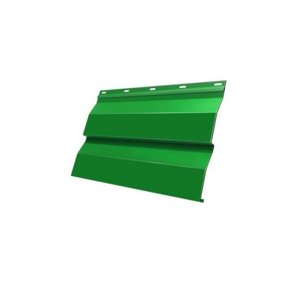 Металлический сайдинг Корабельная Доска 0,45 PE RAL 6029 Мятно-зеленый от производителя  Grand Line по цене 870 р