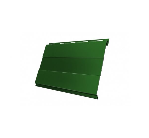 Металлический сайдинг Вертикаль (prof) 0,45 PE RAL 6002 Лиственно-зеленый от производителя  Grand Line по цене 921 р