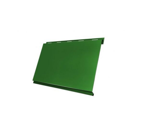 Металлический сайдинг Вертикаль (classic) 0,45 PE RAL 6002 Лиственно-зеленый от производителя  Grand Line по цене 921 р