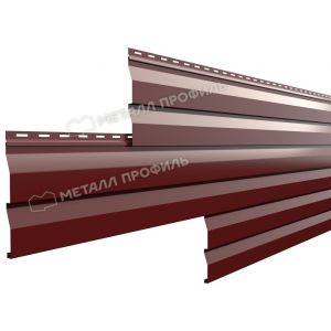 Металлический сайдинг МП СК-14х226 (ПЭ-01-3009-0.45) Красная окись от производителя  Металл Профиль по цене 721 р