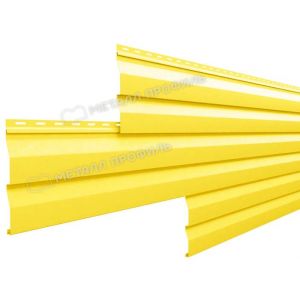 Металлический сайдинг МП СК-14х226 NormanMP (ПЭ-01-1018-0.5) Желтый цинк от производителя  Металл Профиль по цене 935 р