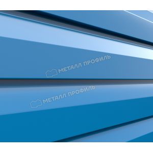 Металлический сайдинг МП СК-14х226 NormanMP (ПЭ-01-5015-0.5) Синее небо от производителя  Металл Профиль по цене 917 р