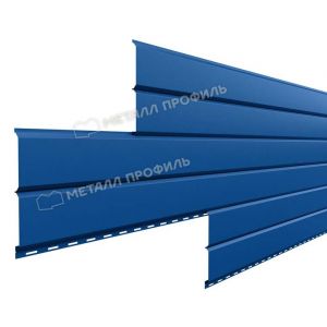 Металлический сайдинг Lбрус-15х240 (ПРМ-03-5005-0.5) Синий насыщенный от производителя  Металл Профиль по цене 875 р
