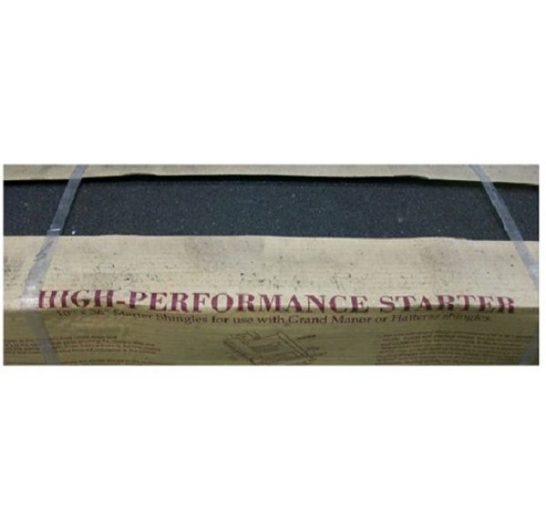 Стартовый элемент (карниз) High-Performance Starter (Highland Slate, Belmont, Carriage House, Grand manor) Черный от производителя  CertainTeed по цене 11 868 р