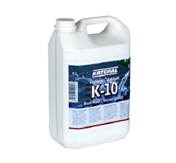 Средство для мойки крыш  K-10. 5 литров от производителя  Katepal по цене 4 080 р