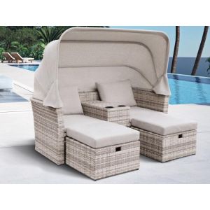 Комплект мебели плетеной из иск. ротанга AFM-330G Grey от производителя  Afina по цене 116 460 р