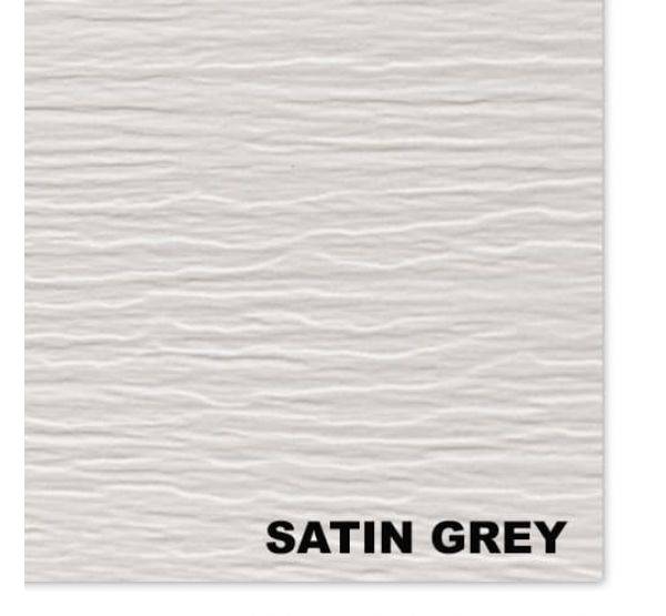 Виниловый сайдинг, Satin Grey (Атлас серый) от производителя  Mitten по цене 546 р