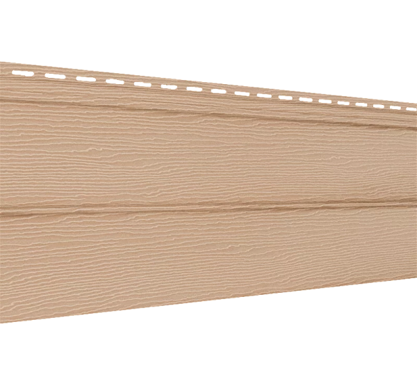 Виниловый сайдинг коллекция Блокхаус (под бревно), Бежевый от производителя  Ю-Пласт по цене 288 р