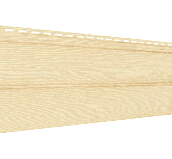 Виниловый сайдинг коллекция Блокхаус (под бревно), Кремовый от производителя  Ю-Пласт по цене 288 р