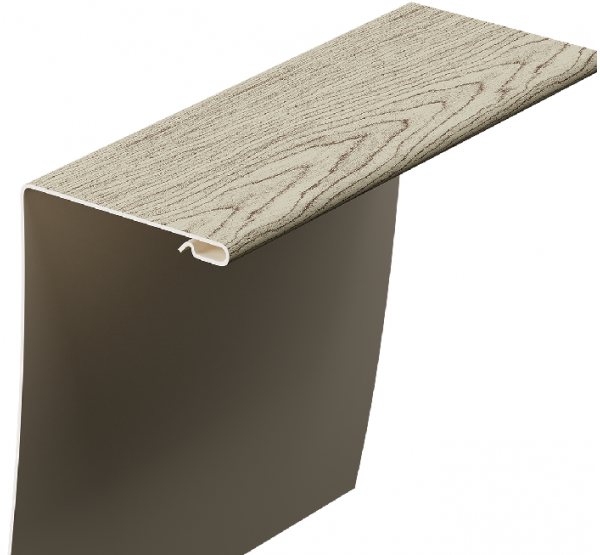 Околооконный профиль универсальный под дерево 89/254 мм Амурский от производителя  Docke по цене 1 800 р