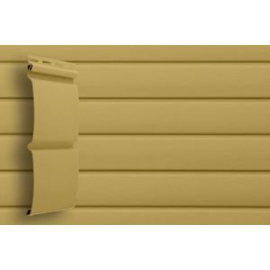Виниловый сайдинг премиум D4.8 Блокхаус - Карамельный от производителя  Grand Line по цене 420 р
