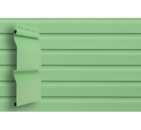 Виниловый сайдинг классик, Корабельный брус 3,66 м - Салатовый от производителя  Grand Line по цене 326 р