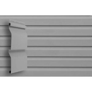 Виниловый сайдинг классик, Корабельный брус 3,66 м - Серый от производителя  Grand Line по цене 358 р