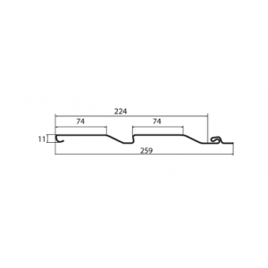 Виниловый сайдинг Корабельный брус Tundra 3.00м - Рябина от производителя  Grand Line по цене 390 р