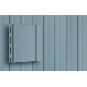 Виниловый вертикальный сайдинг Color Plus - Голубой от производителя Grand Line по цене 300 р Виниловый вертикальный сайдинг Color Plus - Голубой от производителя Grand Line по цене 300 р