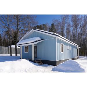 Виниловый вертикальный сайдинг Color Plus - Голубой от производителя Grand Line по цене 300 р Виниловый вертикальный сайдинг Color Plus - Голубой от производителя Grand Line по цене 300 р