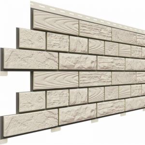 Цокольный сайдинг коллекция Кирпич Москва — Мраморный от производителя  Доломит по цене 465 р