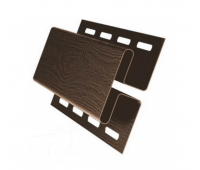 H-профиль (соединительная планка) коричневый для винилового сайдинга , 3,05м H-профиль (соединительная планка) коричневый для винилового сайдинга , 3,05м