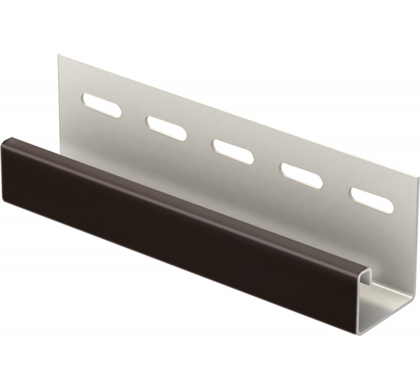 J-планка к Софиту PRO Тёмно коричневый от производителя Ю-Пласт по цене 350 р J-планка к Софиту PRO Тёмно коричневый от производителя Ю-Пласт по цене 350 р