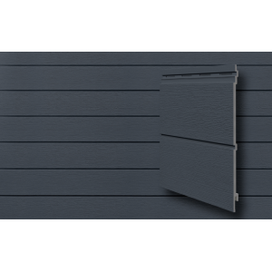 Виниловый сайдинг панель двойная Kerrafront Modern Wood - Anthracite от производителя  Vox по цене 4 961 р