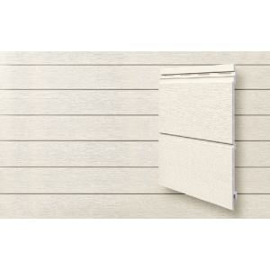 Виниловый сайдинг панель двойная Kerrafront Modern Wood - Ivory от производителя  Vox по цене 4 961 р