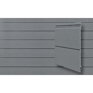 Виниловый сайдинг панель двойная Kerrafront Modern Wood - Quartz Grey от производителя  Vox по цене 4 961 р