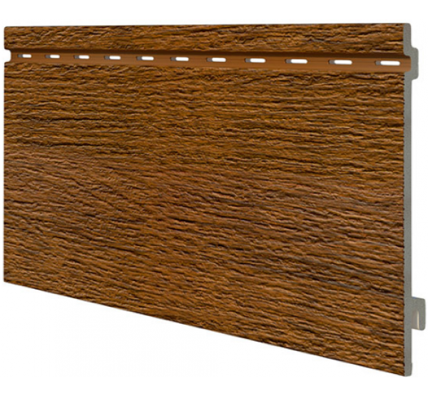 Виниловый сайдинг панель одинарная Kerrafront Wood Design - Golden Oak от производителя  Vox по цене 2 902 р