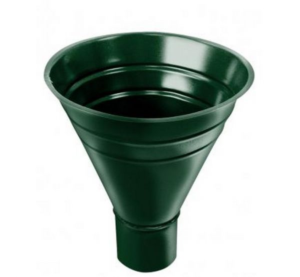 Воронка водосборная Зеленый (RAL 6005) от производителя  Grand Line по цене 2 600 р