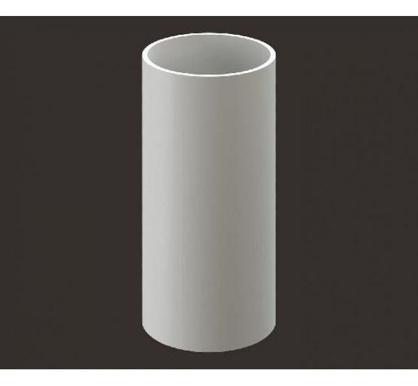 Труба водосточная 1 м Lux ПВХ Пломбир от производителя  Docke по цене 501 р